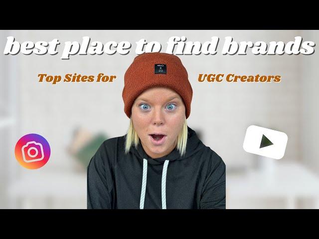 Where to Find Brands as a UGC Creator in 2025 (No Followers Needed!)