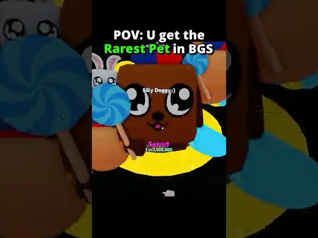 Hatching a SILLY DOGGY in Bubble Gum Simulator: Infinity #bubblegumsimulator #roblox