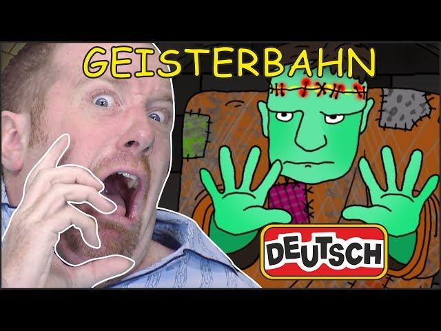 Die Geisterbahn auf dem Rummelplatz für Kinder | Ein gruseliger Spaß mit Steve and Maggie Deutsch