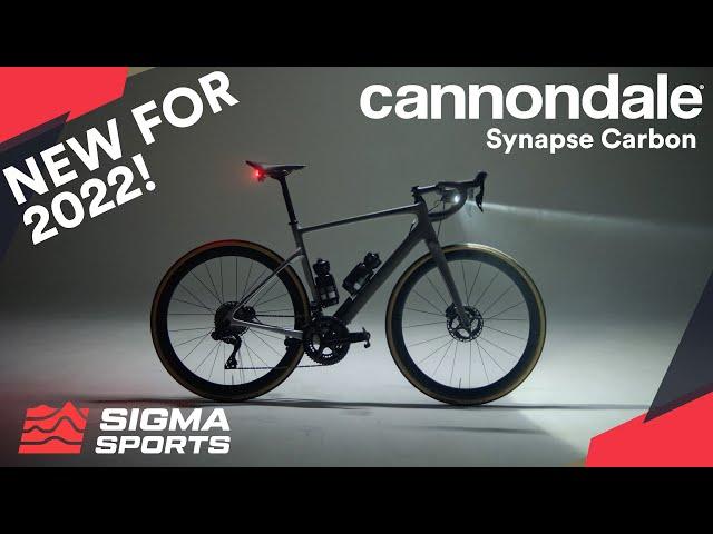 The new Cannondale Synapse Carbon Road Bike 2022 First Look | Sigma Sports