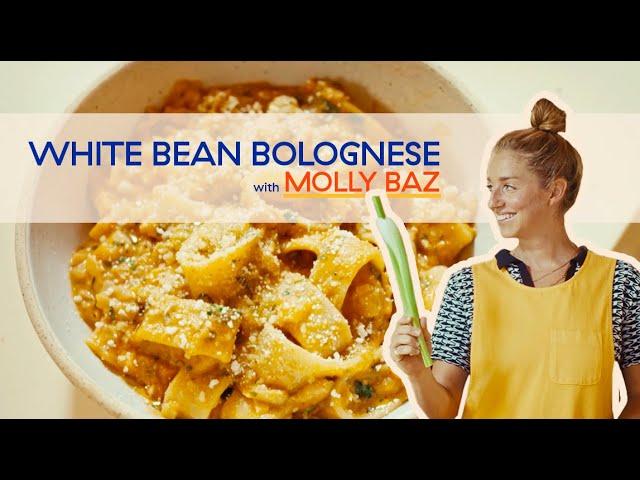 White Bean Bolognese | Hit The Kitch with Molly Baz