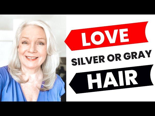 Grey & Silver Hair Care Tips & Products For Shine Women Over 50 & 60