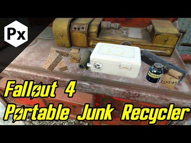 Fallout 4 Mod: Portable Junk Recycler