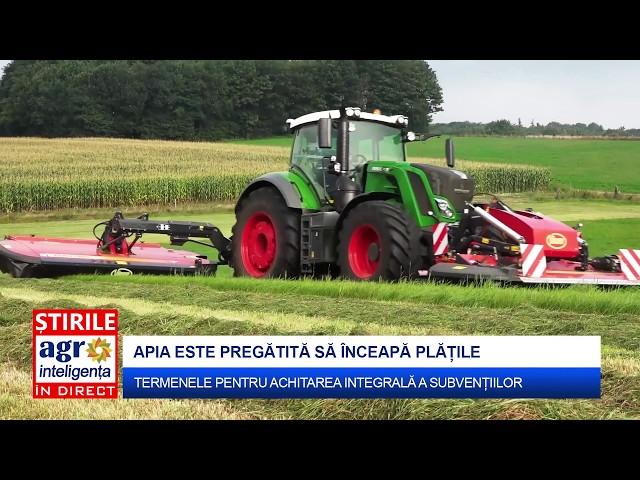 Știrile Agrointeligența ÎN DIRECT  - 07.09.2017