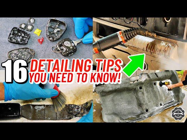 16 Car Detailing Tips And Tricks WILL HELP You Transform Your Car!