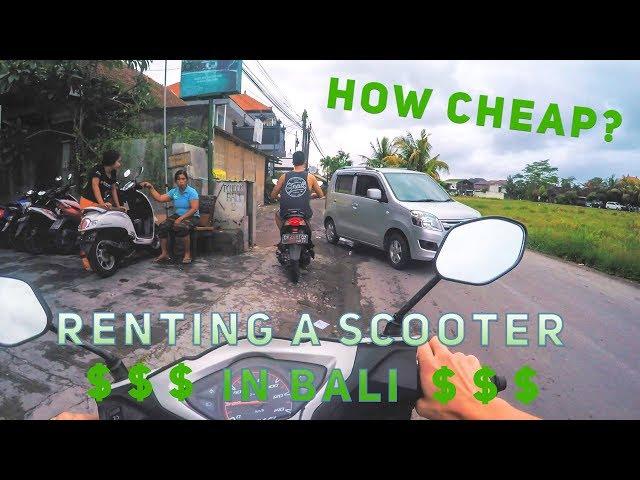 Bali Scooter Rental | How Much It Costs To Rent A Scooter In Bali