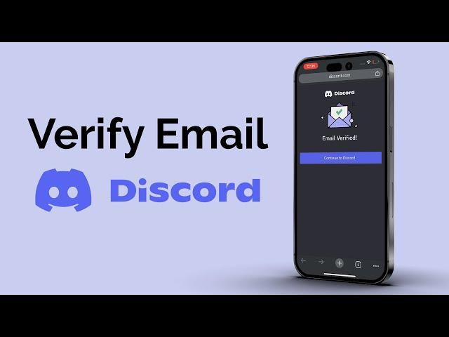 How To Verify Email Address On Discord?