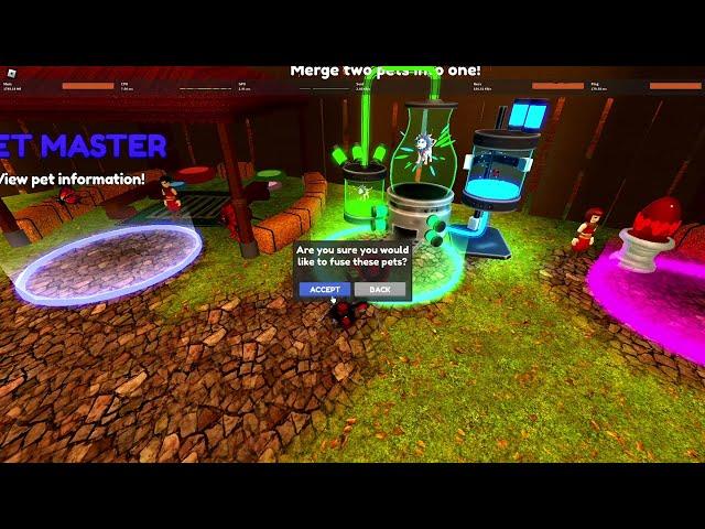 Roblox World Zero - Fusing the Perfect Pet