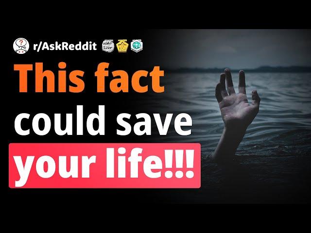 This fact, can save your life (Human Voice) Reddit.