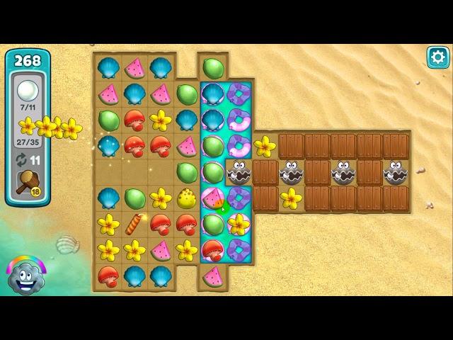 Animal Cove: Solve Puzzles & Customize your Island Level 268