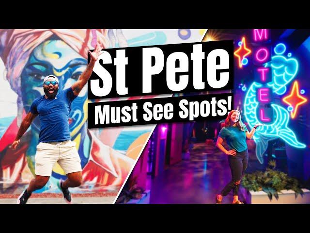 Downtown ST PETERSBURG, FLORIDA (Things to do in St Pete)