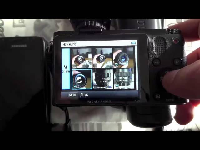 Samsung nx1000 Mobilelink and Remote viewfinder