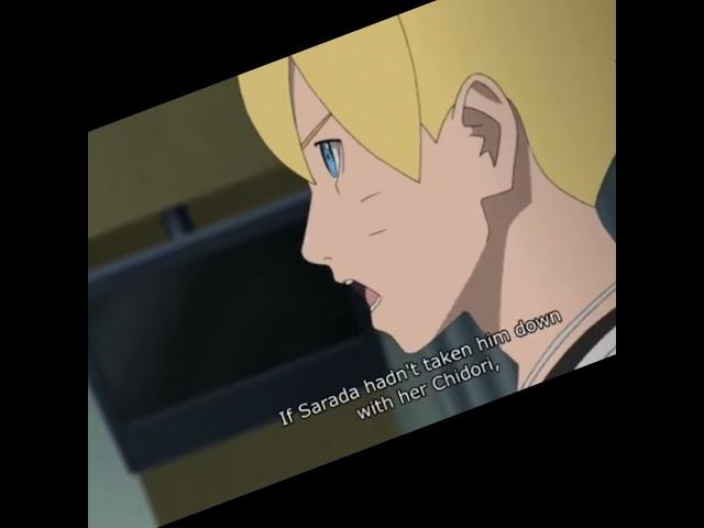 Boruto x Sarada  epsiode 208