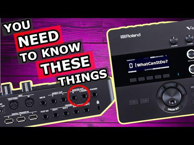 6 THINGS You NEED TO KNOW About Your Electronic Drum Module - Beginners + more | The eDrum Workshop