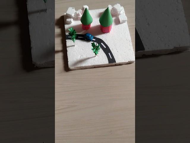 Diy winter season model #like #craftersujal #ytshorts #cute #diy