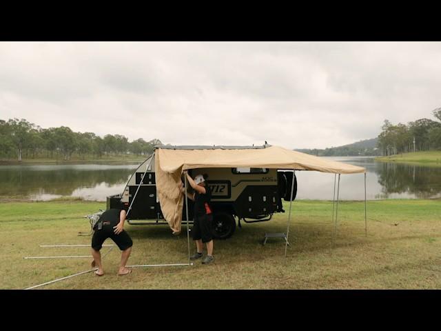 How to: Annexe Setup MDC XT Offroad Caravan