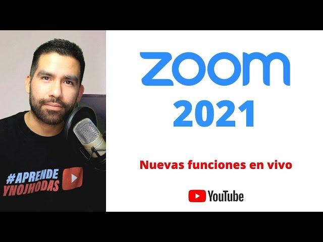 APRENDE Cómo Usar ZOOM desde cero - Actualización 2021