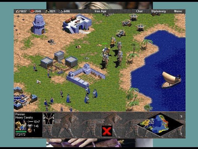 Играю в  age  of   EmPIRes,  MuLtIPLayer, 19-04-2019г,  часть 3))