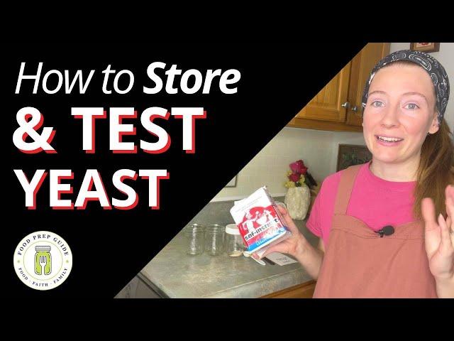 How to Store Yeast & TEST If Its Active