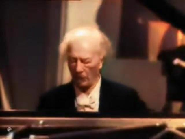 Paderewski Plays Polonaise Chopin (full color)