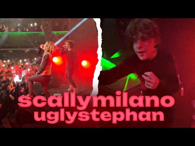 ВЫСТУПЛЕНИЕ SCALLY MILANO и UGLYSTEPHAN | | ЕЛЯ НА КОНЦЕРТЕ  АГЛИСТЕФАНА