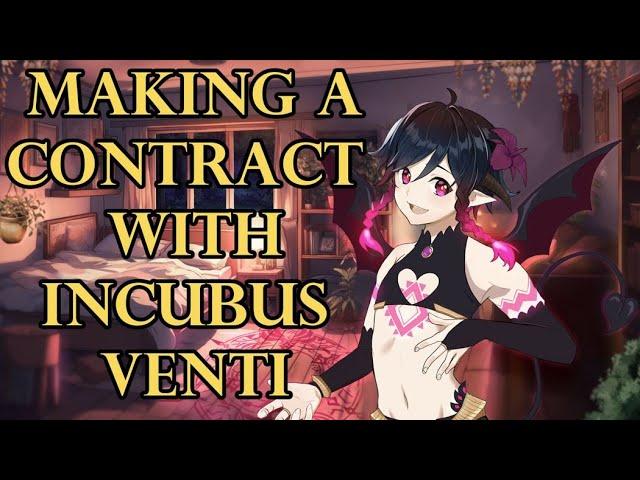 Making a Contract with Incubus Venti~ [Genshin ASMR Roleplay] Listener x Incubus Venti [Romantic]