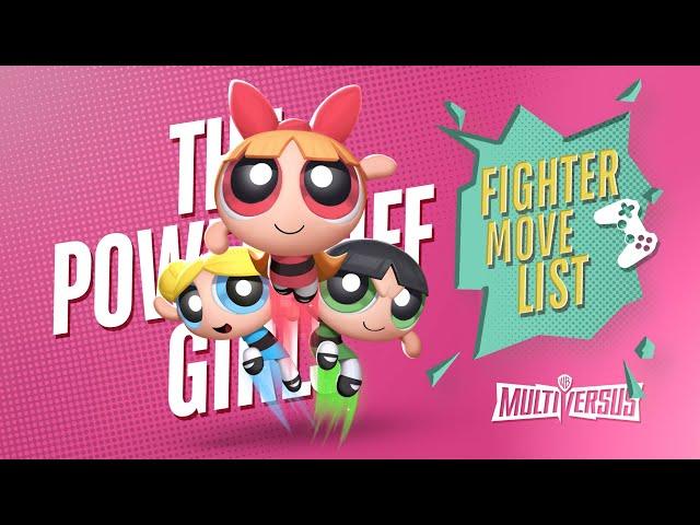 MultiVersus - Fighter Move Sets - The Powerpuff Girls