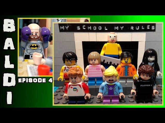 LEGO BALDI game STOP MOTION ANIMATION Marty’s Family Episode 4