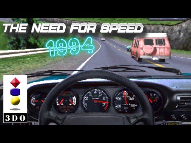 The Need for Speed (3DO) 1994. Longplay