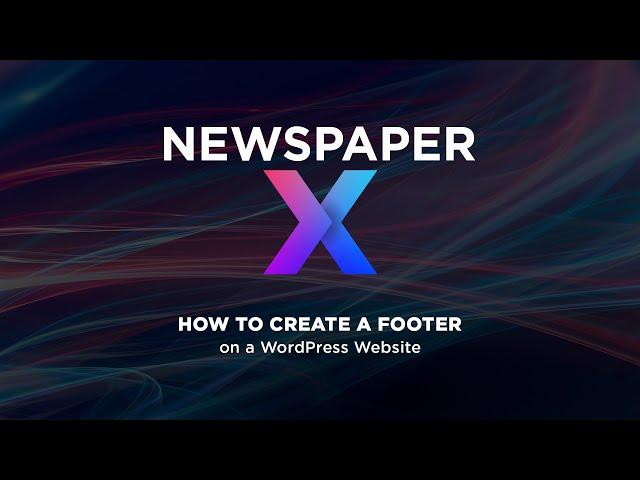 How to Import the New Footer Templates with Newspaper WordPress Theme