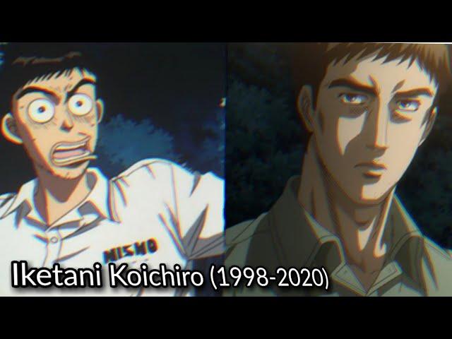 Evolution of Iketani Koichiro (1998-2020)