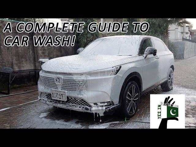 How to Wash your Car? | HRV 2022 / Vezel 2021 | Yes In Pakistan