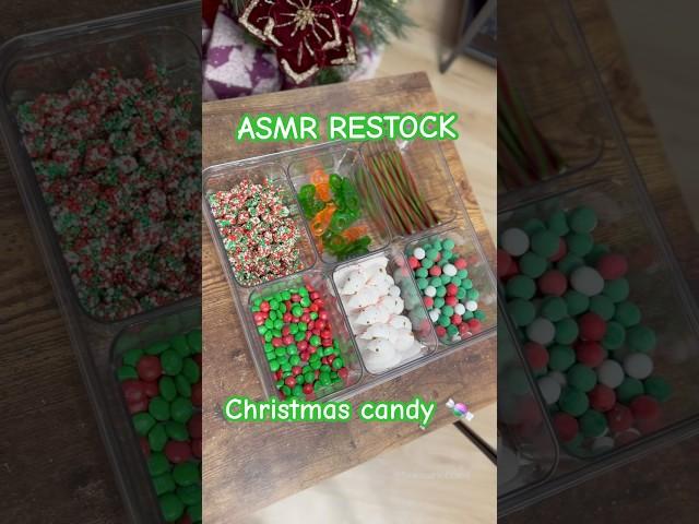 ASMR CHRISTMAS CANDY RESTOCK