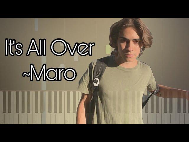 It's All Over-Maro (Piano Tutoiral)