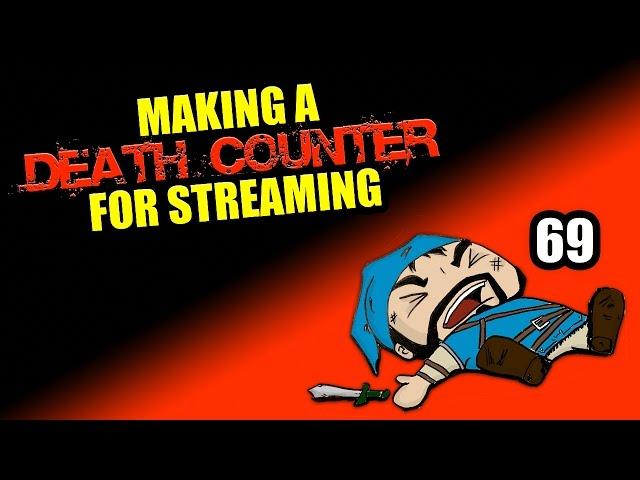 Making a “Death Counter” For Streaming Legend of Zelda Breath of the Wild (or any game)