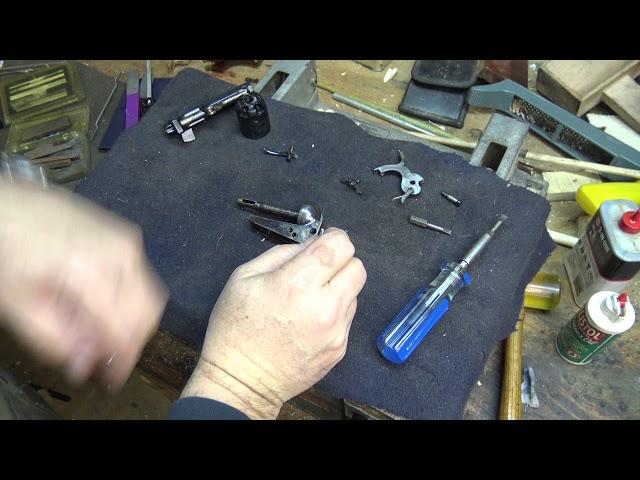 Colt 1849 Pocket Model Disassembly