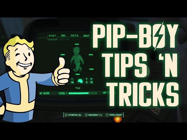 How to Use the Pip-Boy in Fallout 4 + Hidden Tips & Tricks