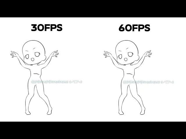 Shigure Ui Dance Loli God's Requiem  Animation 30FPS 60FPS COMPARISON