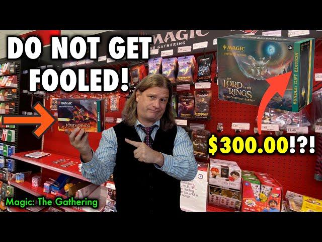 Do Not Get Fooled By Magic: The Gathering Lord Of The Rings Products!