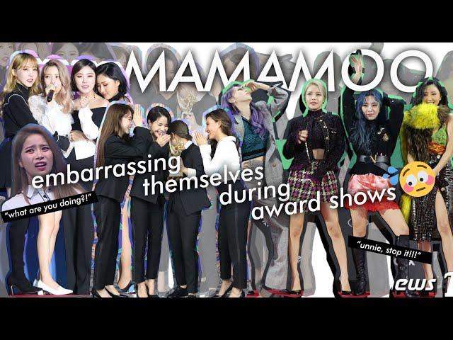 MAMAMOO embarrassing behaviors during award shows