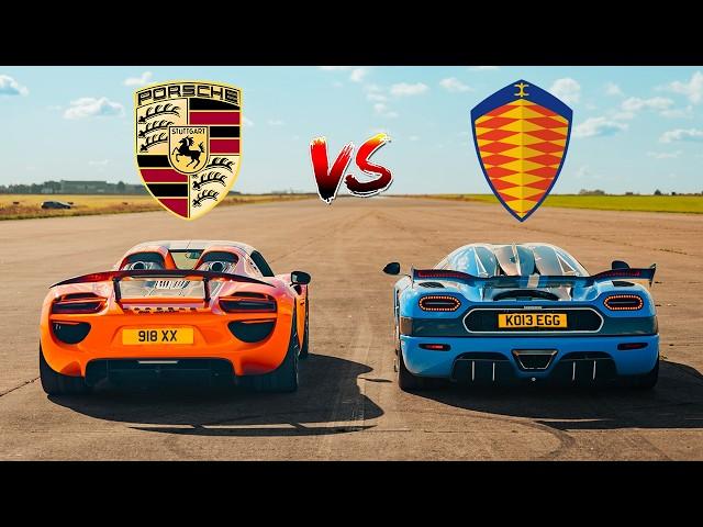 Racing My Koenigsegg Agera RS Vs Porsche 918 Spyder!!