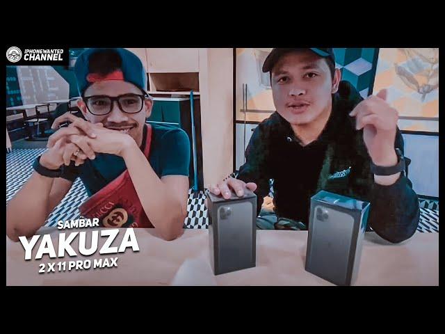 Yakuza Sambar 2 biji iPhone 11 Pro max gais!