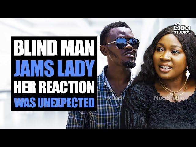 Blind Man Jams Lady, Her Reaction Was Unexpected | Moci Studios