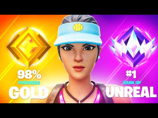 Gold To Unreal Speedrun (Fortnite Ranked)