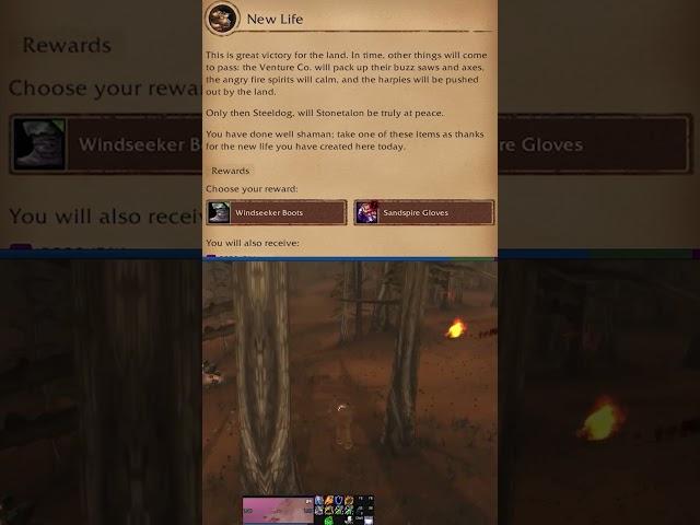 Classic World of Warcraft Horde Quest #309 New Life #wowclassic #wow #gaming