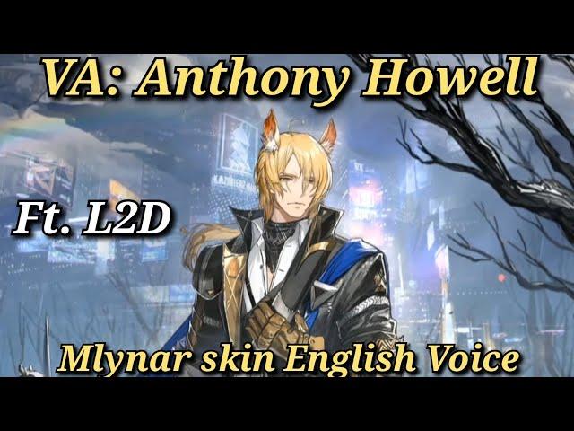 Młynar skin English voice! ALL Voicelines (E2 + Max Trust) | Arknights