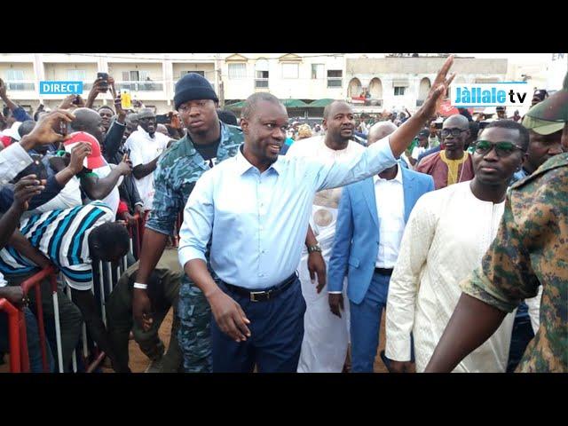 Direct • L'arrivée de Ousmane Sonko à Keur Massar