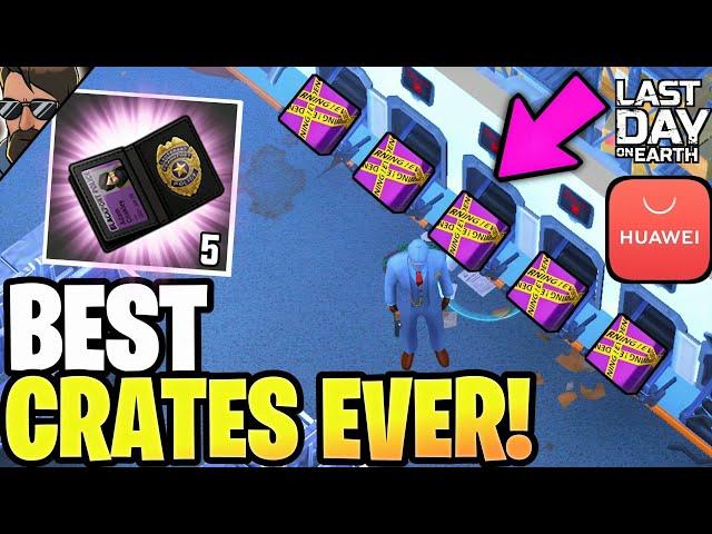 I OPENED THE BEST CRATES IN THE GAME EVER! (ALL PURPLE CRATES) IN LDOE | Last Day on Earth: Survival