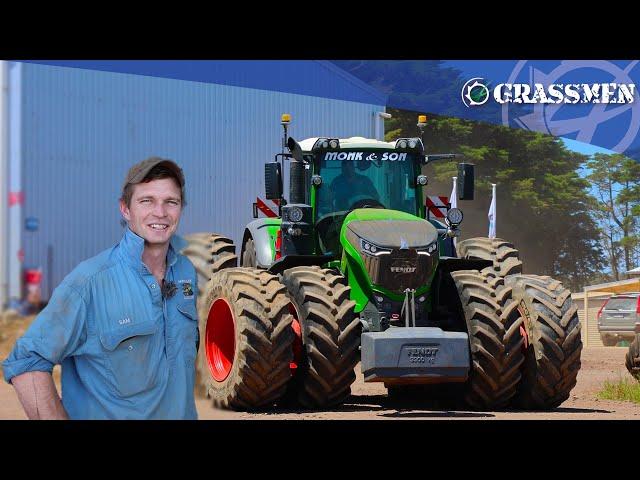 Australia's Biggest Silage Contractor! Monk & Son Machinery Yard & Dairy Farm Walkaround!