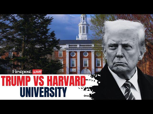 LIVE: Trump Administration Bars Harvard University from Enrolling Foreign Students | N18G
